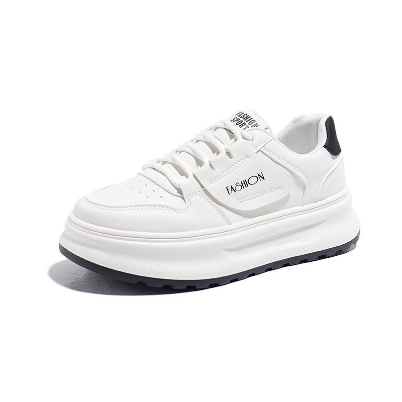 2025 New Spring Popular Casual Shoes High-end Thick-soled White Shoes Women's Versatile Niche Board Shoes Women's XY868