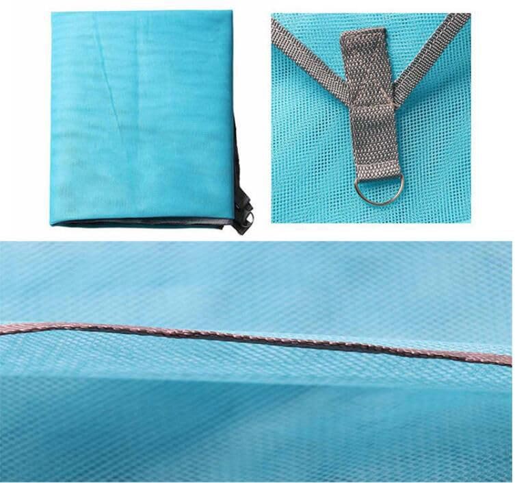 Пляжный песок пляжный отдых 150 x 200 синий Песчаный лист, коврик, мат, см,