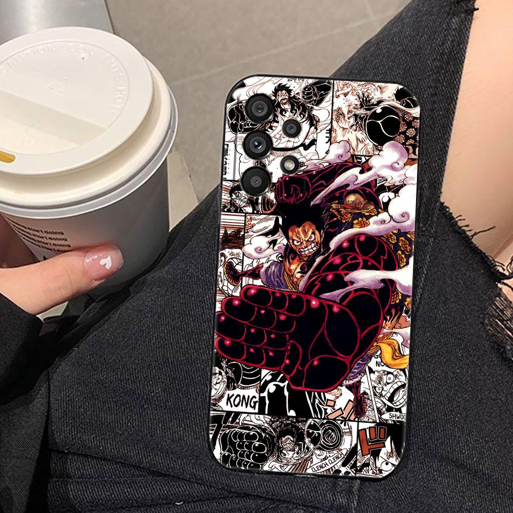 Чехол для телефона One Piece Monkey D Luffy для Samsung A73 A72 A71 A57 A56 A55 A54 A53 A52 A51 A37 A36 A33 A32 A23 A22 A16 A15 A14 Case