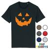 Halloween PUMPKIN FACE Costume T-SHIRT Fancy Dress Matching KIDS ADULT Horror