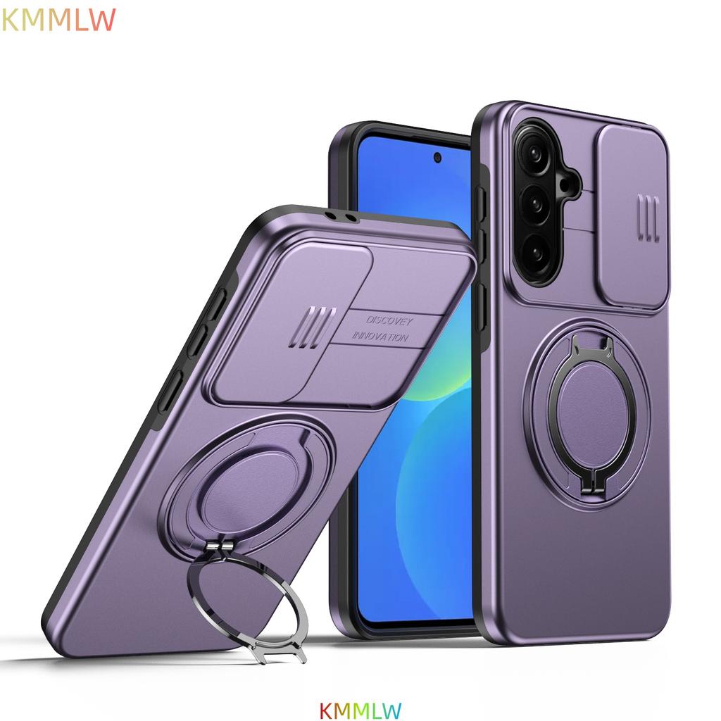 Роскошный противоударный чехол-броня для Samsung Galaxy A57 A56 A36 A26 A06 A54 A14 С магнитной подставкой-держателем Защита объектива Ударопрочный чехол