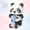 Строительные блоки Panda Creative Assembly Decoration Dessert Electrical Mini Particles, развивающие игрушки для мальчиков и девочек