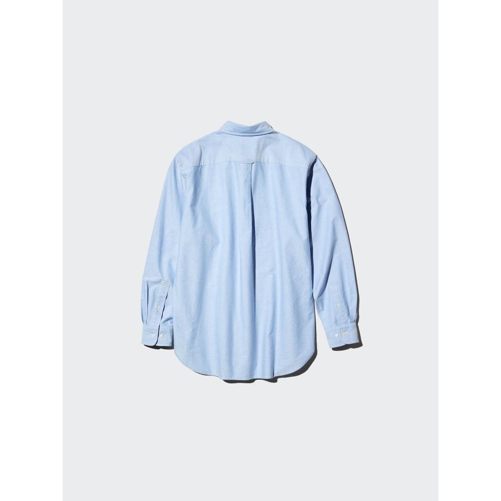 Uniqlo Японская рубашка Оксфорд