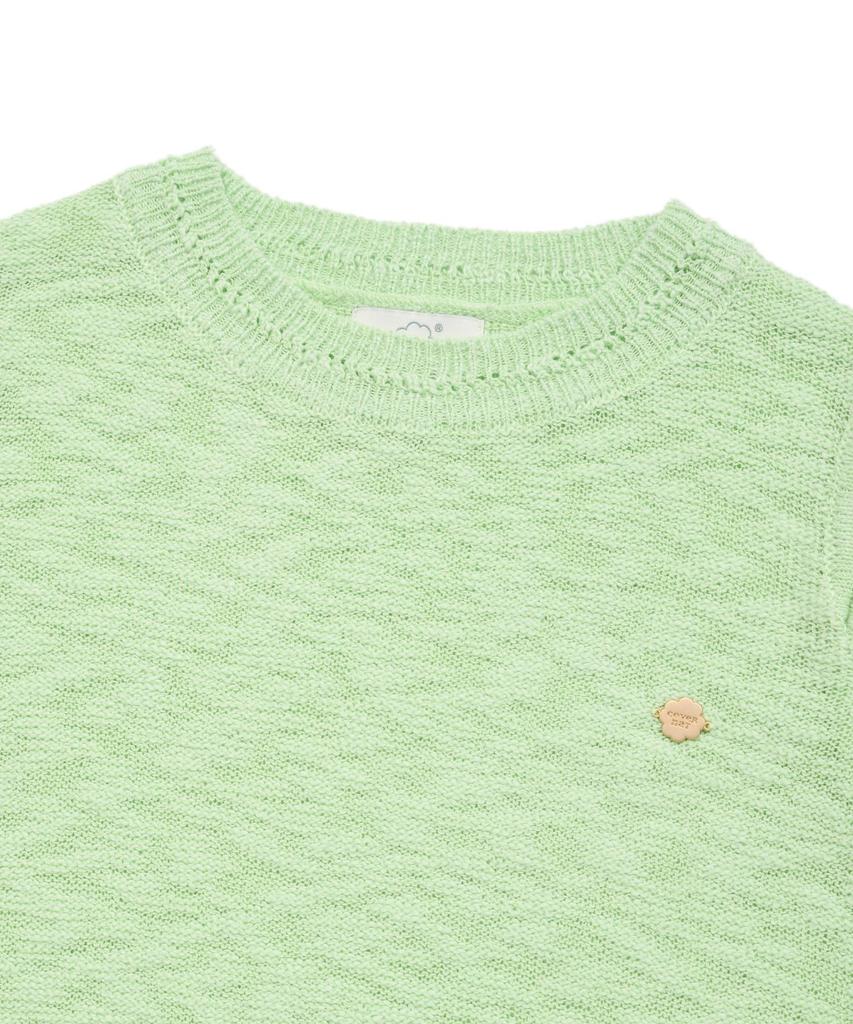 COVERNAT WOMAN Cutout Knit Light Lime