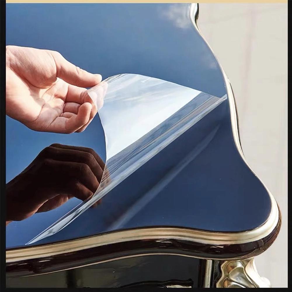Self-adhesive Oil-proof Anti-scratch Heat Resistant Transparent Film Wall Sticker Protective Film