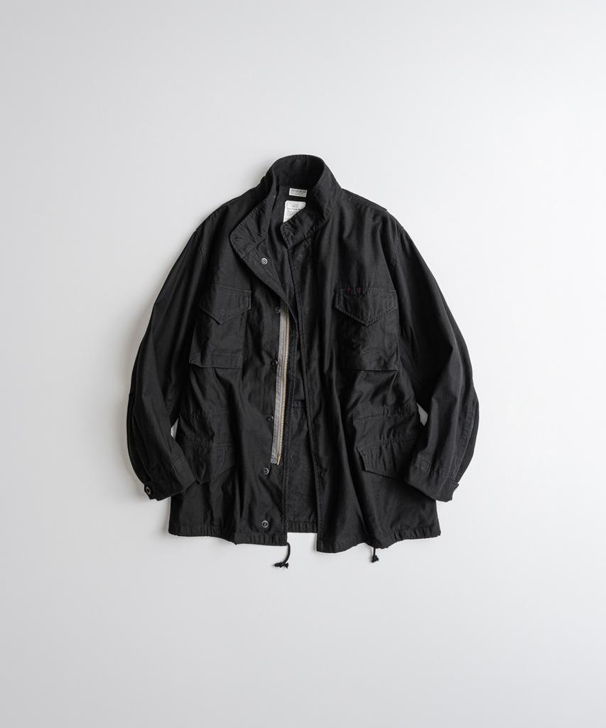 BEHEAVYER Dyed M-S Field Jacket Anthracite