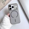 Прозрачный песчаник PC Магнитный чехол Magsafe для iPhone 17 Air 16 15 14 13 12 Plus Pro Max Жесткая задняя крышка Матовый бампер