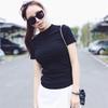Womens Nice Sexy Turtleneck Summer T-Shirt Tops Casual Slim Fit T Shirt Short Sleeve