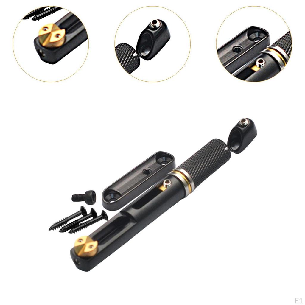 Безголовый гитарный бридж Раздельный струнодержатель Удобные аксессуары для фолк-гитары