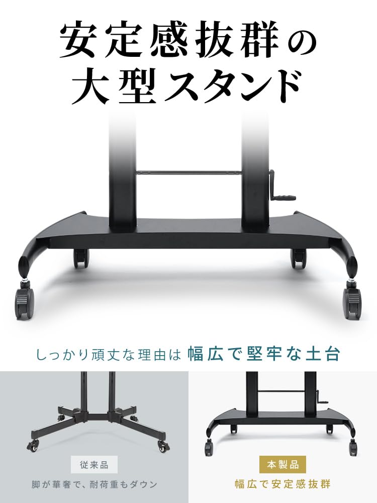 Совместимость с телевизором, большая, грузоподъемность 100, регулируемая по высоте, с большим углом наклона полки, коммерческая электронная доска, подставка E-supply, размер 55-100