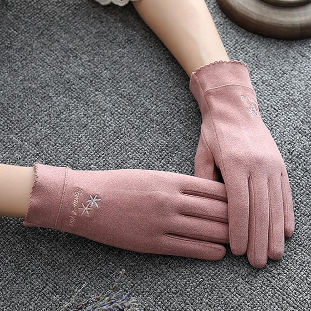 Защита от холода на открытом воздухе Перчатки для сенсорных экранов Теплые варежки Женские перчатки Перчатки для езды на велосипеде
