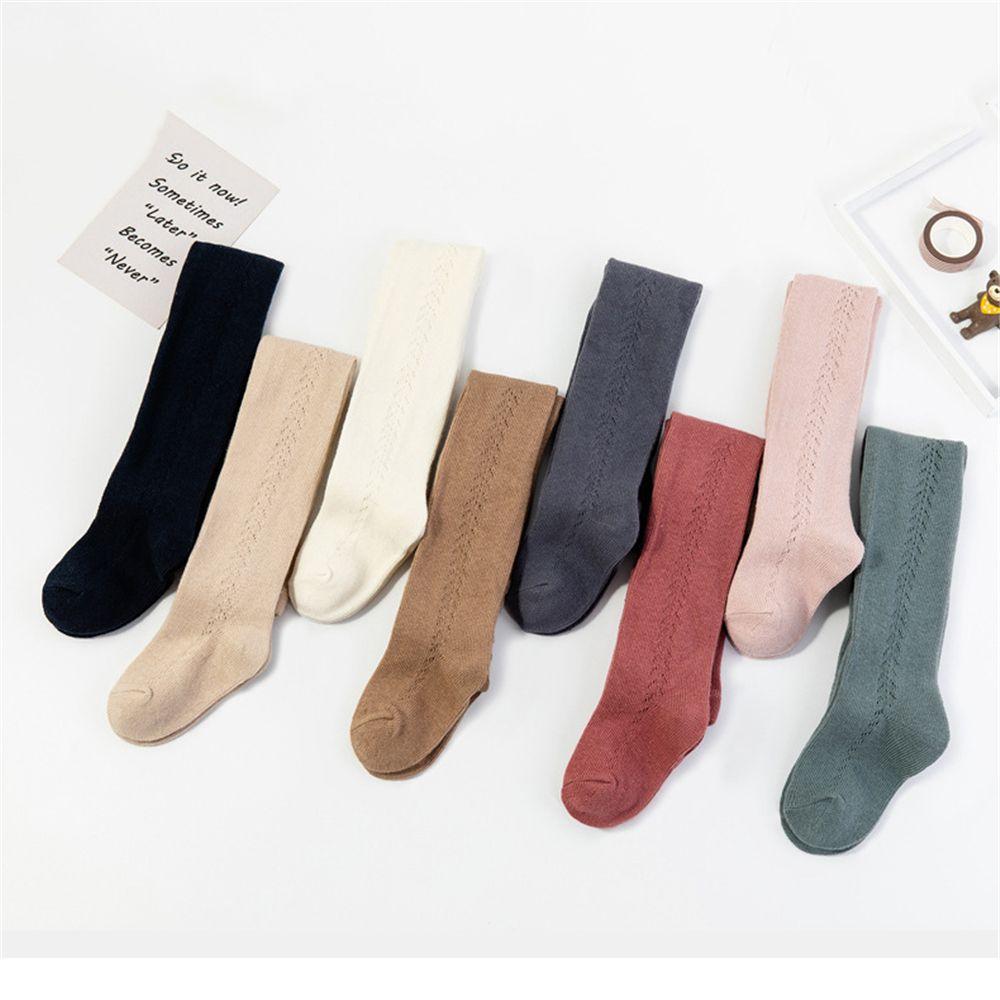 Цветные колготки для мальчиков и девочек для новорожденных, вязаные теплые чулки, штаны, детские колготки, леггинсы для малышей