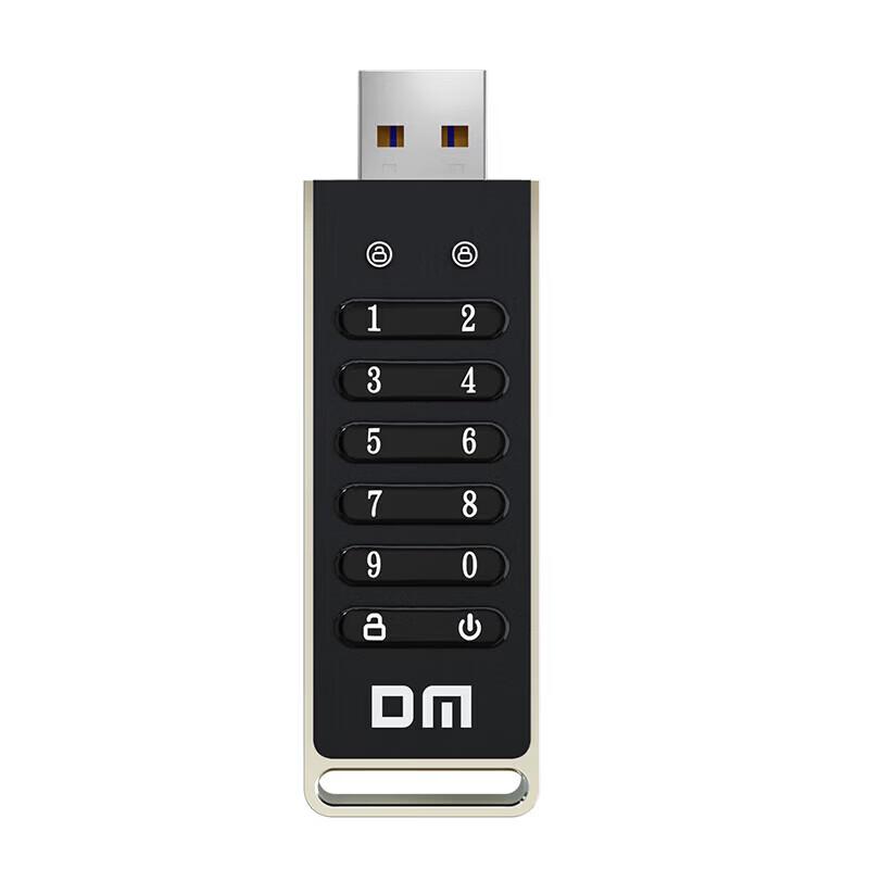 DM FD063 USB 3.0 Флеш-накопитель с шифрованием и кнопкой