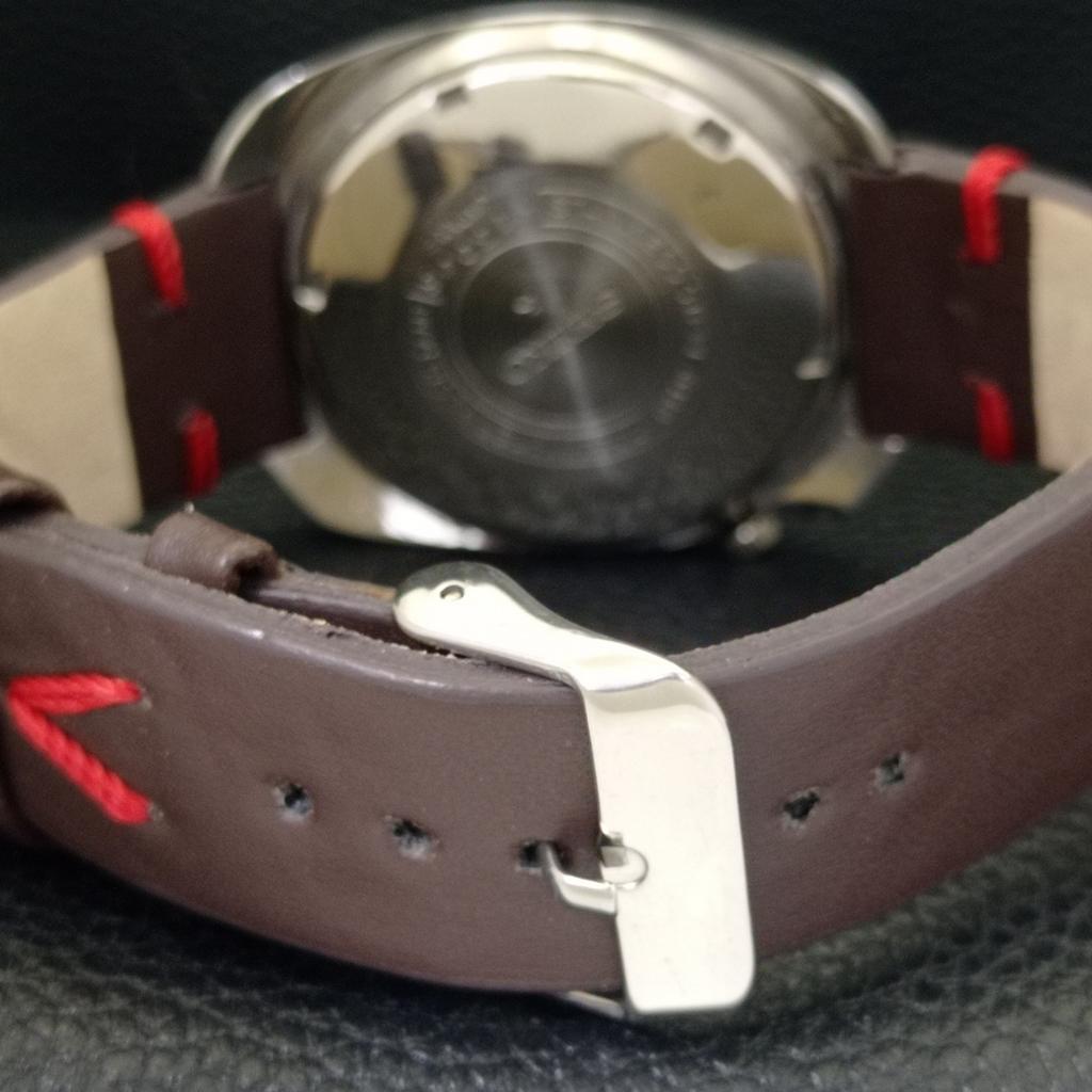 Seiko 5 АВТОМАТИЧЕСКИЕ ВИНТАЖНЫЕ 6119C ЯПОНИЯ МУЖСКИЕ ЧАСЫ С ЦИФЕРБЛАТОМ БОРДОВОГО ЦВЕТА a702353-5 R124-a702353