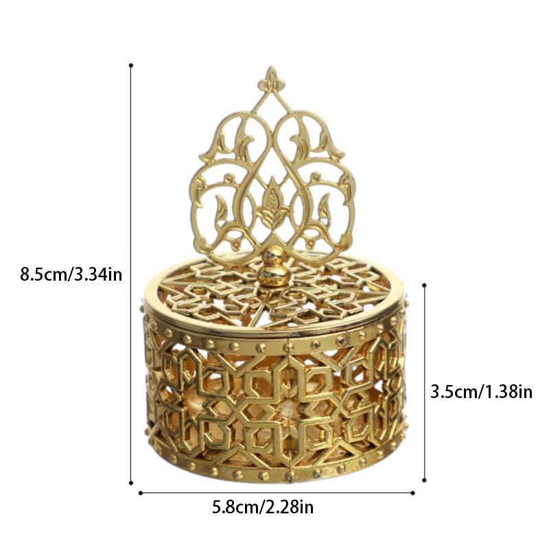 Новая позолоченная маленькая коробка креативное портативное хранилище для подарка в виде полной луны пластиковая коробка для конфет подарочная коробка коробка для упаковки шоколада