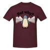 Unisex Nihilist Penguin But Why Arctic Snow Meme Philosophy Retro T Shirt Streetwear Cotton Crewneck Anime Shirt