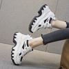 Thick Sole Heightening 8CM Outdoor Casual Women's New Fashion Sports Shoes Autumn All-match Hiking Casual Shoes Size 34-39