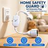 EU Safety RCD Plug 16A 10mA Electric Water Heater Plug Leakage Protection Plug  Home Appliance