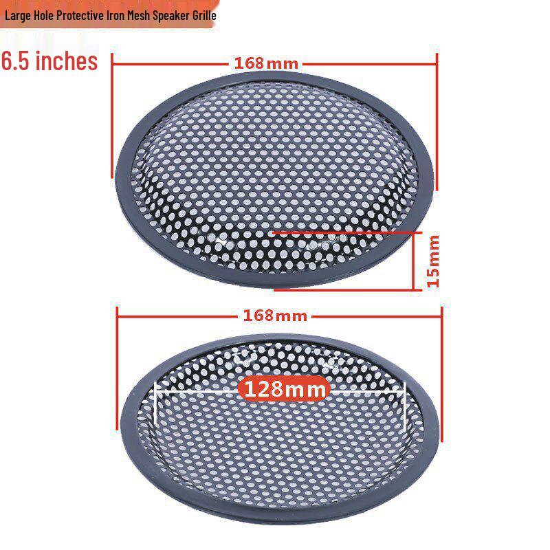 Brand New Multi-Size Metal Mesh Speaker Grill: Dustproof Protection for 5-15 Inch Horns