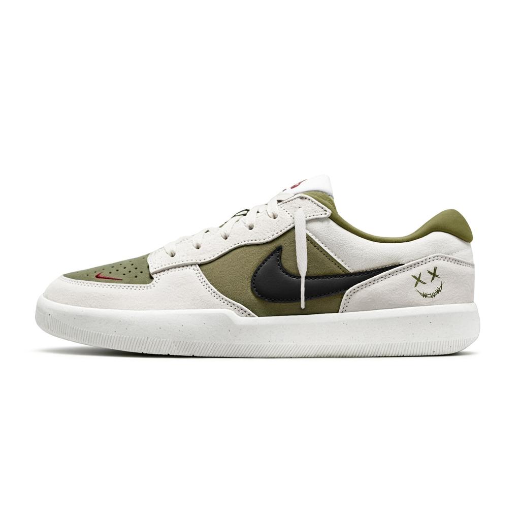 Nike SB Force 58 Olive Branch Slip Resistant, Abrasion Resistant, Lightweight Low top Skateboard Shoes Unisex DV5477-106(Team1496-)