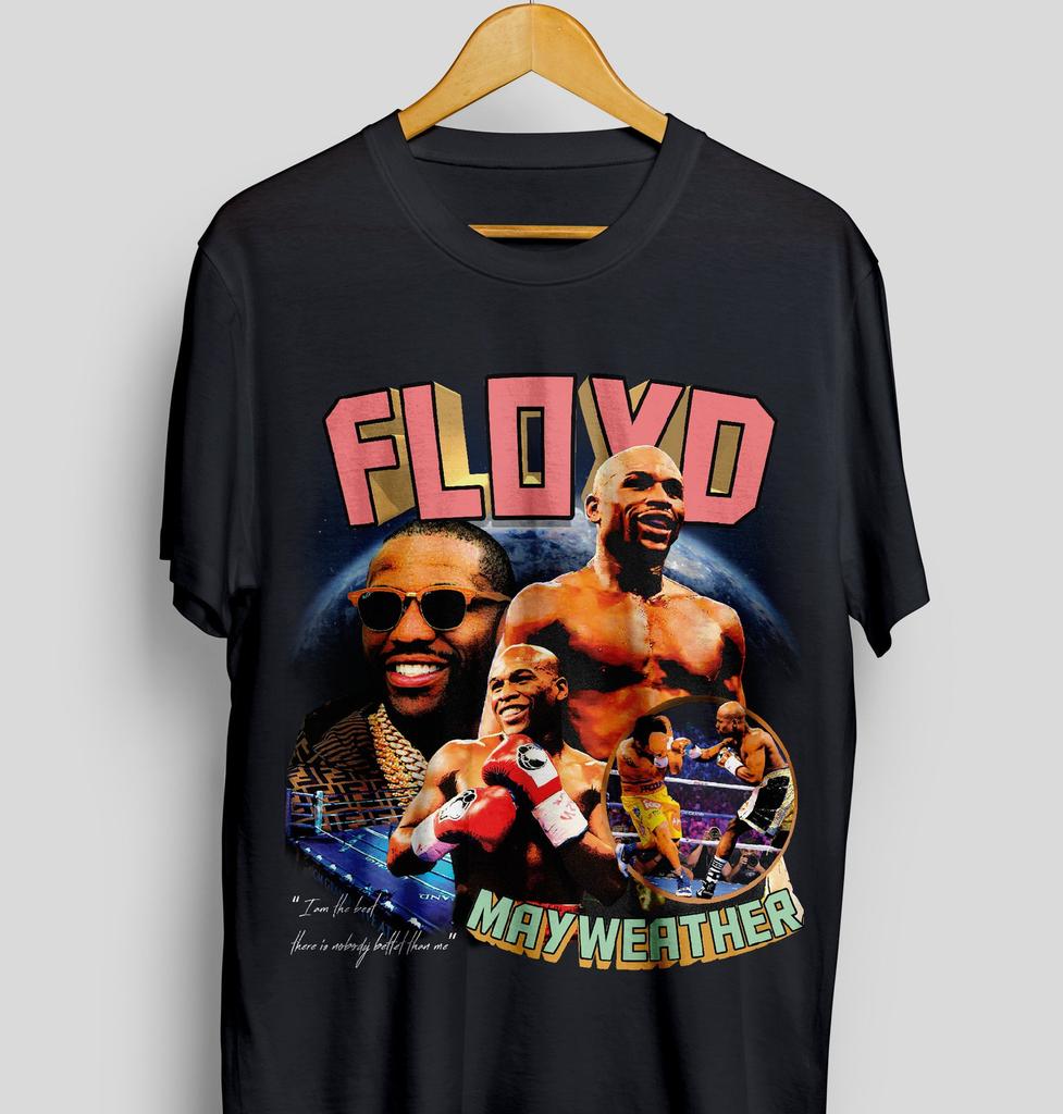 Футболка Floyd Mayweather Throwback Tee, Футболка | Рэп-футболка, Уличная одежда, винтаж - UNISEX