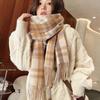 Woman Winter Warm Autumn Wrap Scarves Female Blanket Plaid Scarf Thick Large Shawls