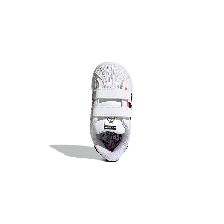 Кевин Лайонс x adidas Superstar Infant Создай свое будущее Детские кроссовки Белый Облачно-белый Основной черный H05269