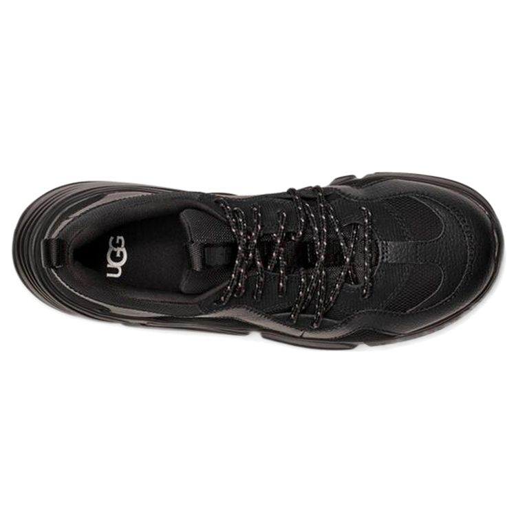 UGG Calle Lace Low Top Running Shoes Women Sneakers Black 1125391-BLK