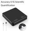 Цифровые весы для кофе с таймером, светодиодным экраном, эспрессо, USB, макс. 3 кг, вес 0,1 г, высокоточные измерения в унциях/мл/г, кухонные весы
