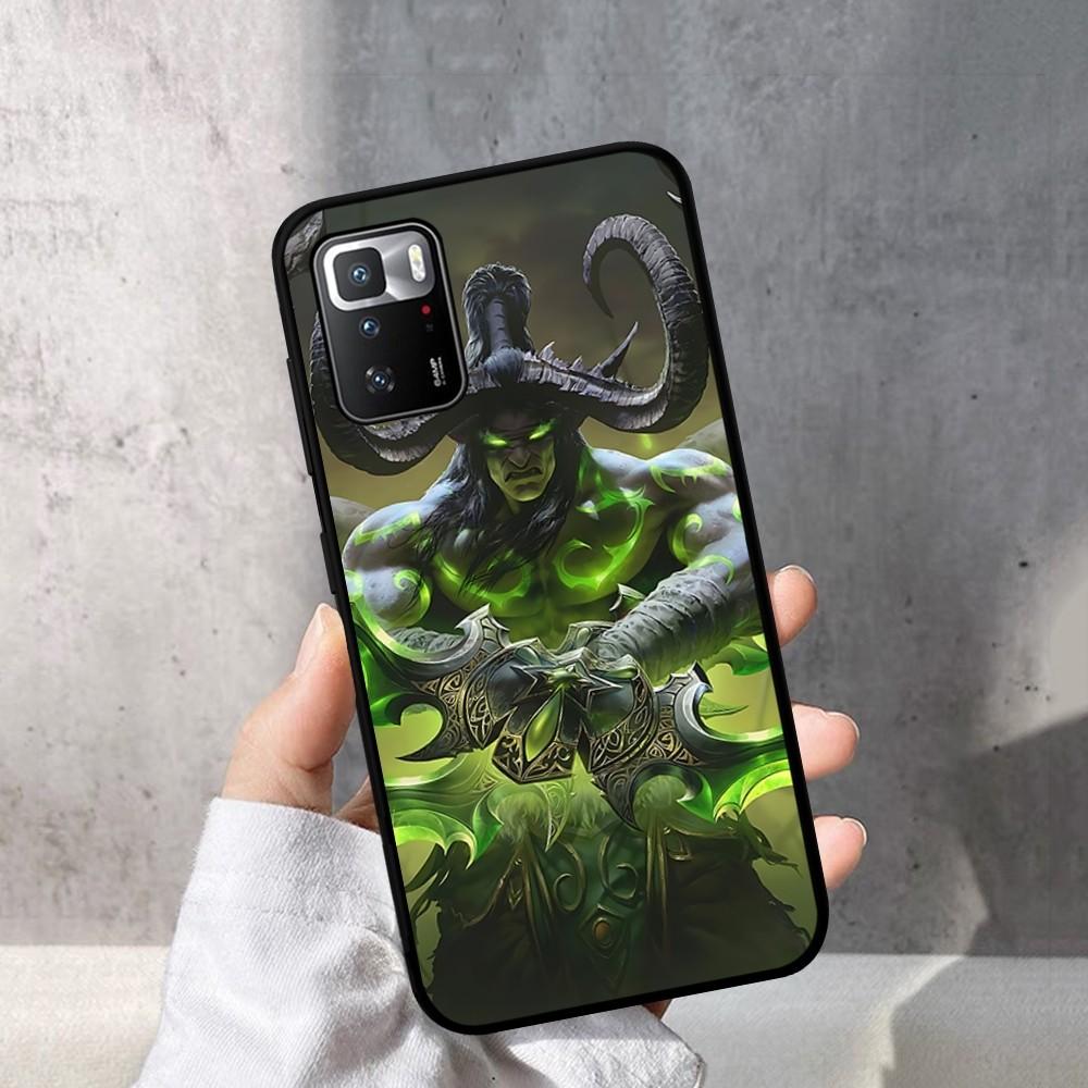 World Of Warcraft Phone Case For Redmi Note 4 X 5 A 6 7 8 T 9 9S 10 11 11S 11Epro Poco M3 Pro