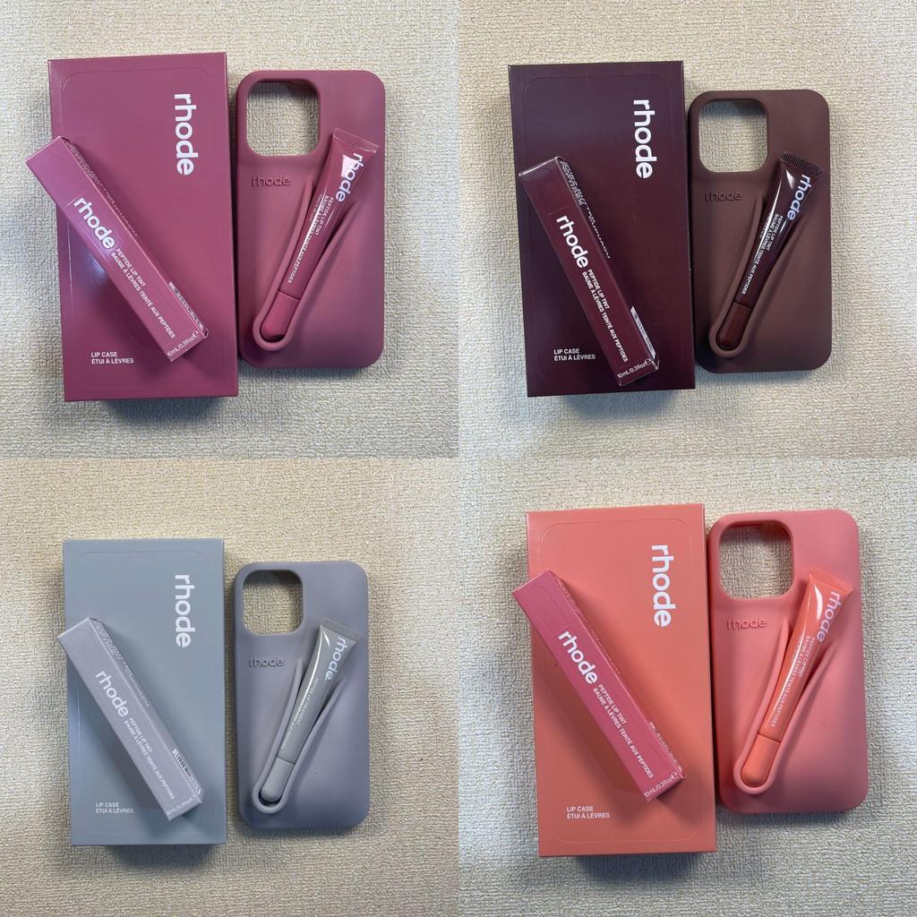 Набор силиконовых чехлов для телефона Rhode Lip Gloss для iPhone 16 с креативным дизайном