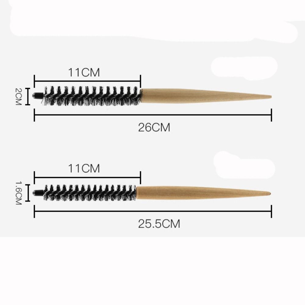 Hairdrerssing Tool Makeup Comb Roller Comb Mini Round Comb Round Hair Brush Hair Curling Brush