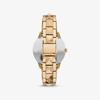 Michael Kors Женские часы Michael Kors Petite Runway Mercer Pavé с золотистым покрытием и ониксом MK6672