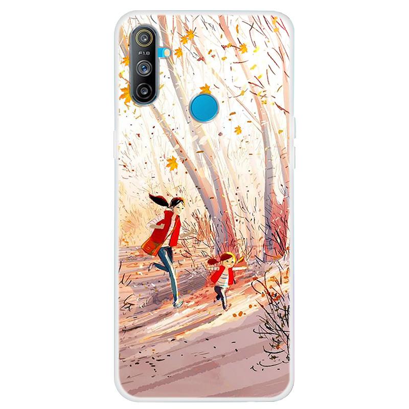 For OPPO Realme C3 Case Cover Bumper On For Oppo RealmeC3 TPU Soft Silicone Cases Realme C3 C 3 3C Back Cover RealmeC3 2020 Capa