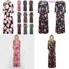 Fashion Women's Long Sleeve Christmas Dress Long Skirt Clothing With Premium Quality Material