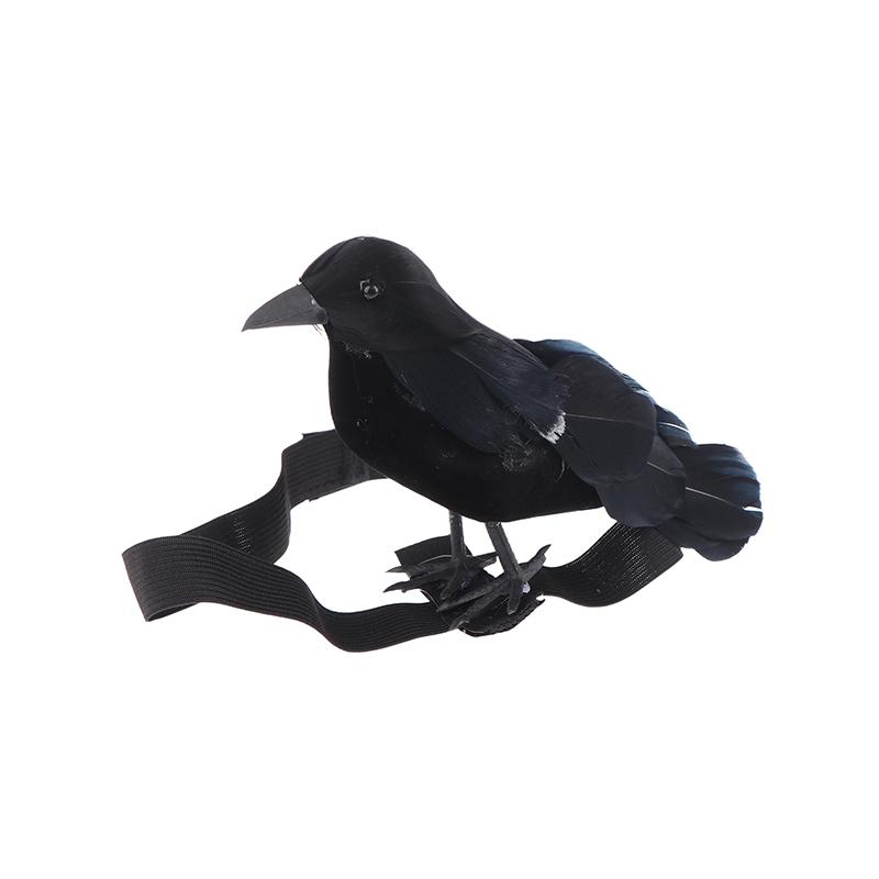 Костюмы для Хэллоуина Черный Ворон с Наплечным Ремешком Декорация Косплей Реквизит