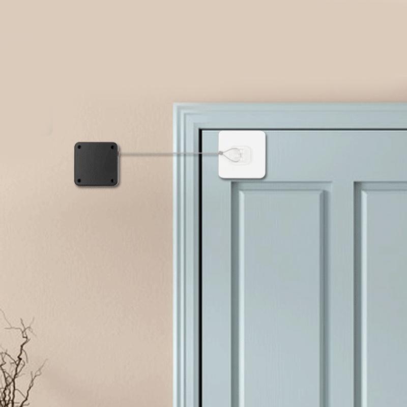 Автоматический дверной доводчик без перфорации Дверные доводчики с тросиком Регулируемый дверной упор Кронштейн типа Автоматический дверной доводчик