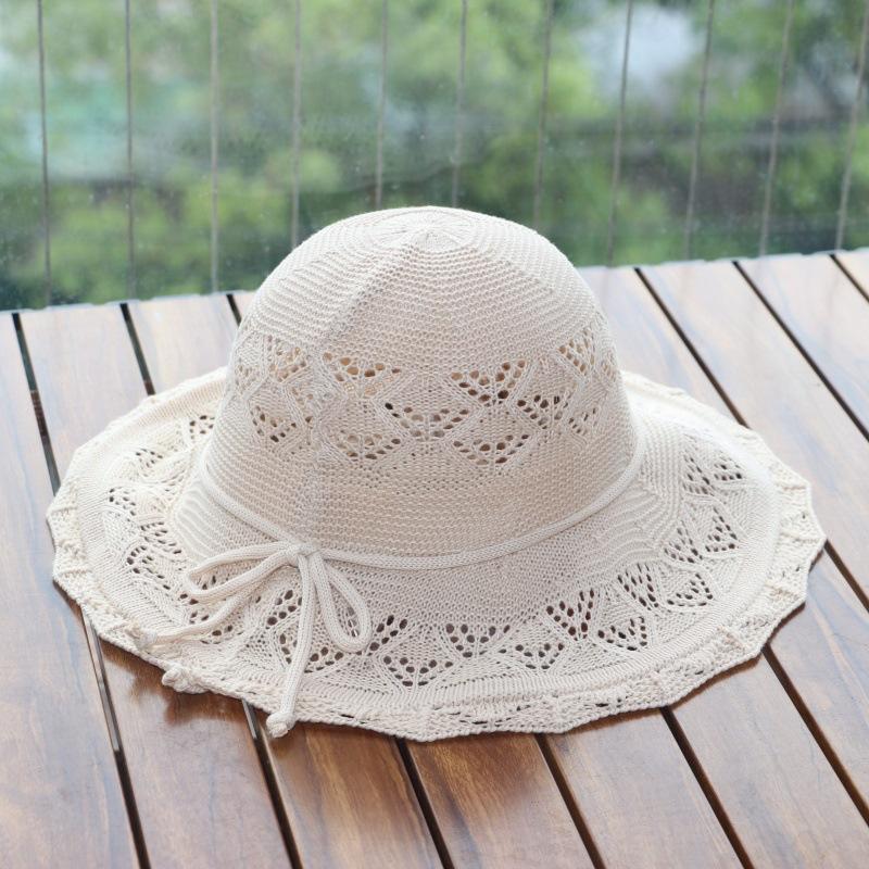 Summer Women's Straw Hat Summer Washable Folding Korean Version Large Brim Sun Vacation Versatile Hat