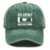 "Low Battery Need More Coffee" Print Adjustable Baseball Hat Washed Cotton Cap For Man Distressed Solid Snapback Baseball Cap