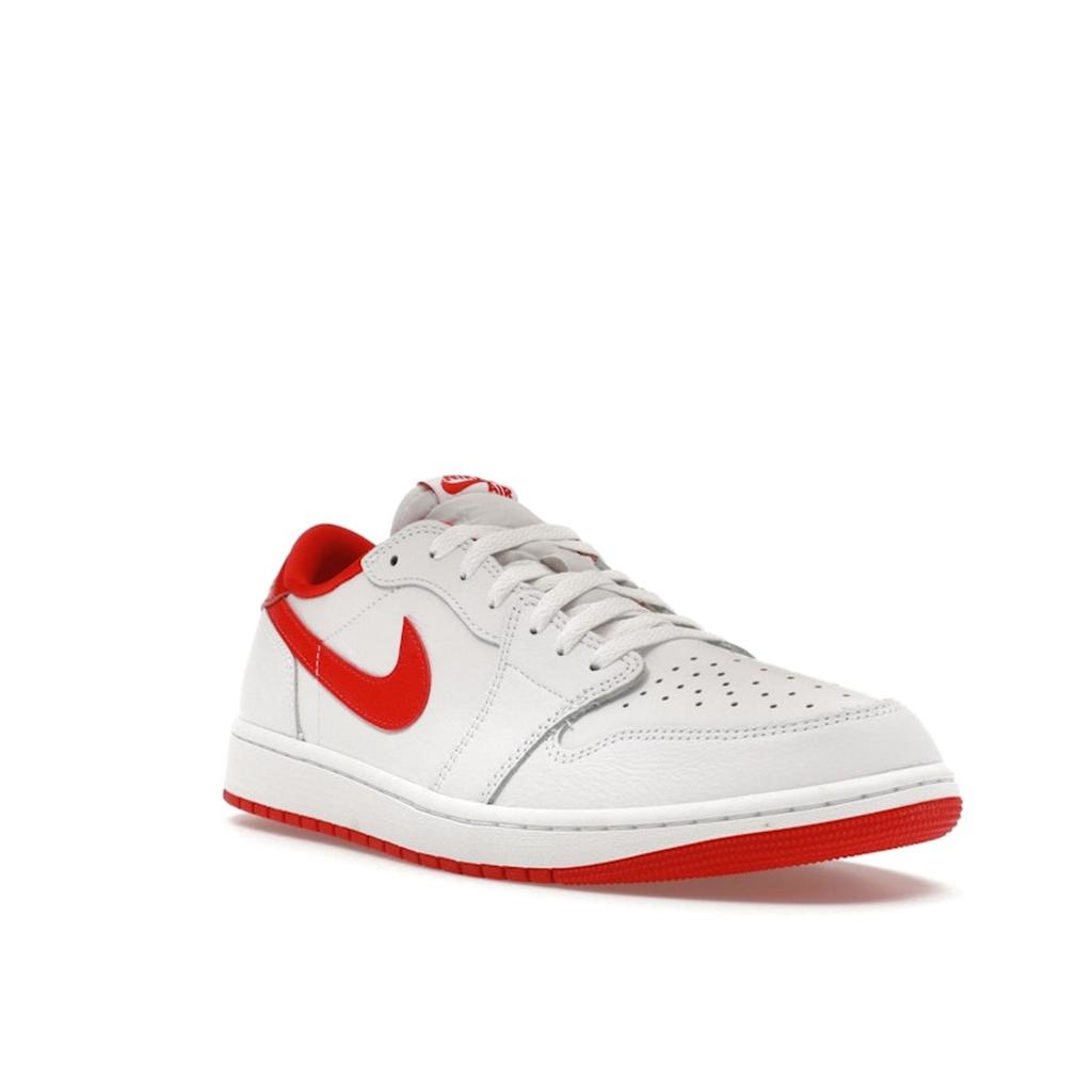 Air Jordan 1 Retro Low OG University Красные кроссовки унисекс Белые CZ0790-161