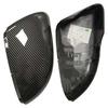 Volkswagen High-End Model Carbon Fiber Texture Plastic Rearview Mirror Cover.