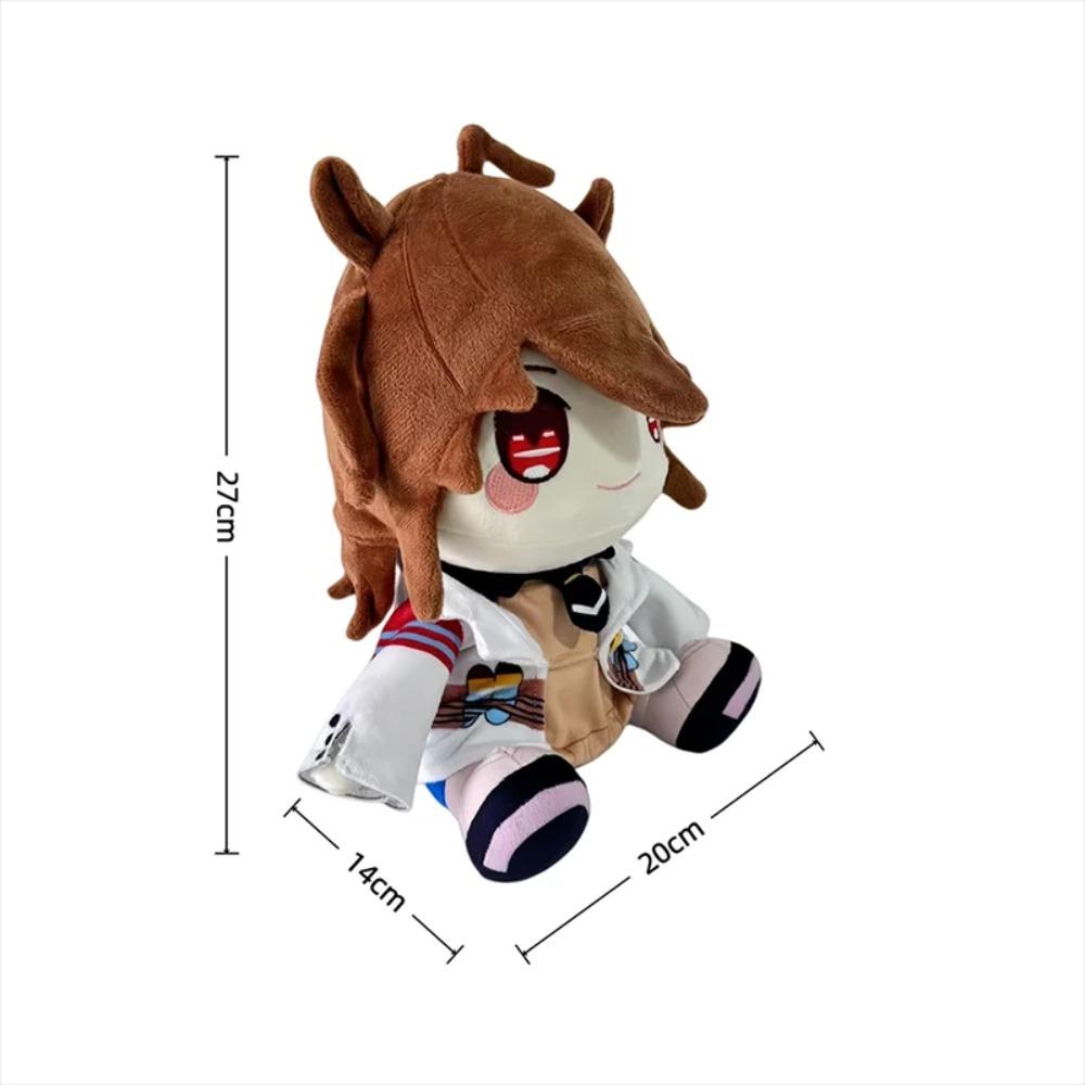 TreasuringU Новые Плюшевые Игрушки Uma Musume Милые Мягкие Набивные Куклы Девочка-Скаковая Лошадь Каштановые Волосы Маленькая Девочка Плюшевая Игрушка Подарки на День Рождения
