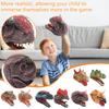 Soft Rubber Dinosaur Puppet Set Dilophosaurus Children's Hand Puppet Glove