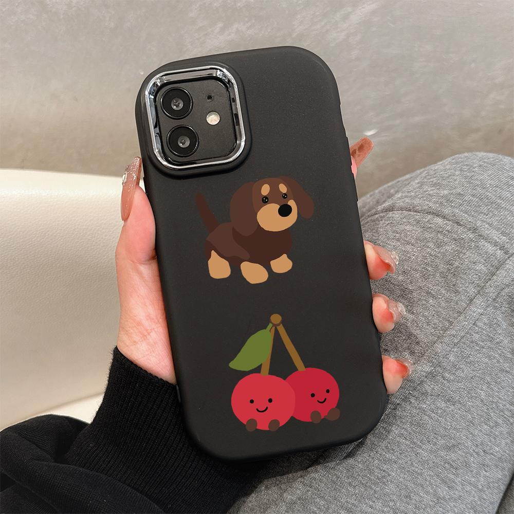 Для OPPO A16 A38 A57 A58 A74 A78 A98 Reno8T Reno13F Realme C25S C53 C65 Мультяшный черный кот серебристый край мягкий жидкий силикон защитный чехол