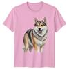 Dog Mixed Breed Watercolour Portrait Pet Lover TShirt