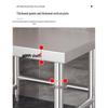 2-Tier Stainless Steel Kitchen Countertop Rack