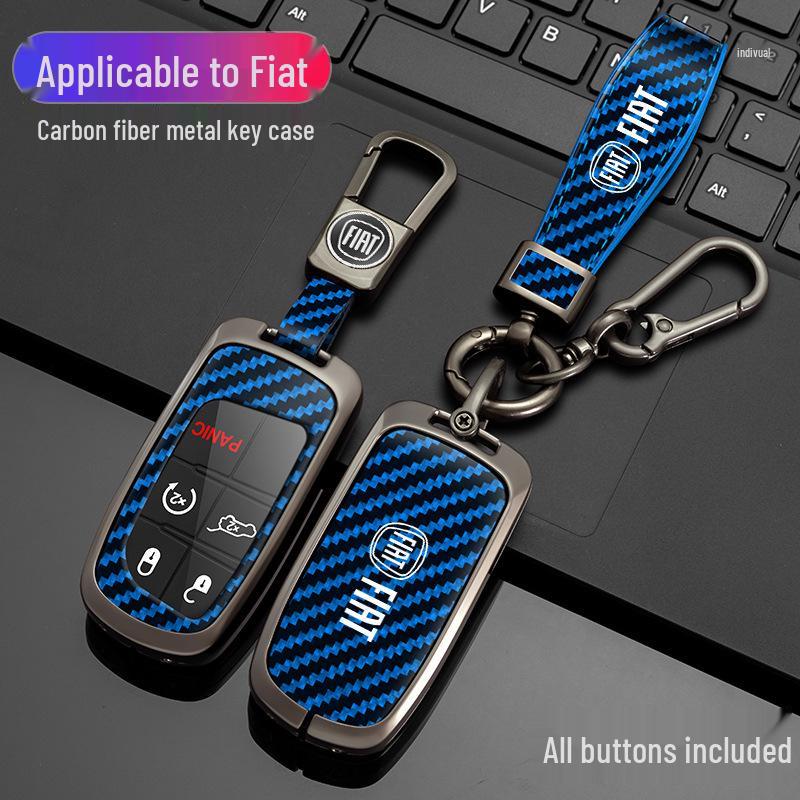 Чехол для ключа Fiat Viaggio & Feiyue - Металлическая защитная накладка