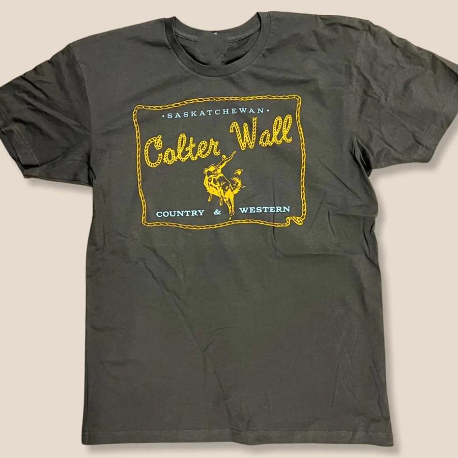 Colter Wall Country Western Heavy Cotton Black T Shirt All Size BT703 Unisex T-Shirt