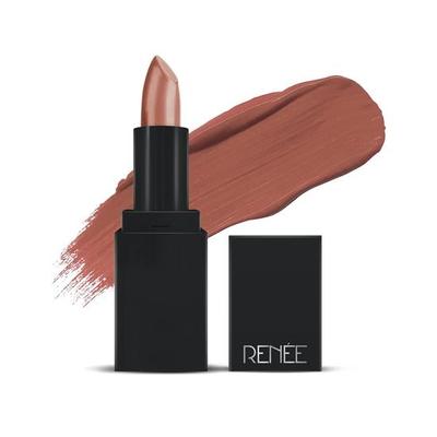 RENEE Creme Mini Lipstick Mood For Nude 1,65 г | Стойкая кремовая текстура | Обогащен маслом жожоба, увлажняет и питает губы | Удобно брать с собой в путешествия