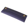 Corale Pen Case Genuine Leather Snap Button Made In Japan Himeji Leather (Corare) (Purple)
